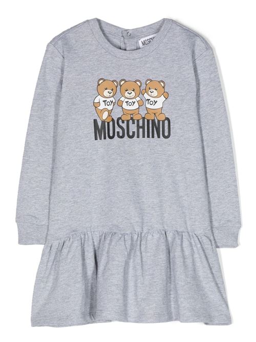 Abito neonata orsetti MOSCHINO BABY | MAV09VLCA6060901